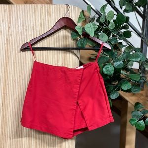 COPY - Superdown Red skort Revolve XS Used